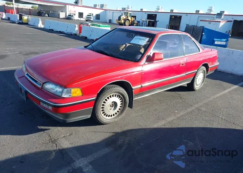 1990 Acura Legend L из США, поврежденный, VIN JH4KA3257LC001647